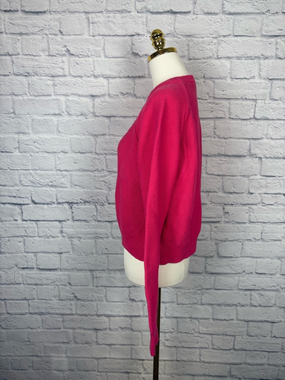 FRENCH CONNECTION Mozart Cotton Crewneck Sweater size M - Picture 3 of 7